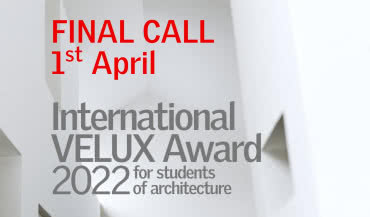 Ostatni dzwonek na zgłoszenie do 10. edycji International VELUX Award 2022