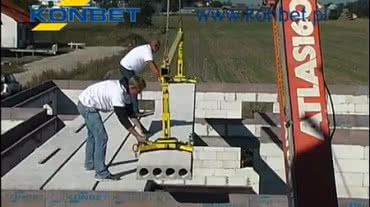 KONBET - układanie stropu panelowego SMART 60