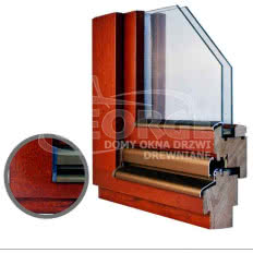 Okna drewniane Prestige 68