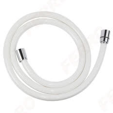 White PVC - wąż natryskowy L-1500 mm