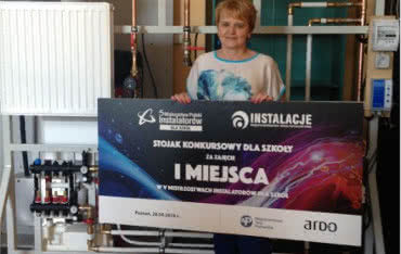 Nagroda dla szkoły za najlepszego młodego instalatora