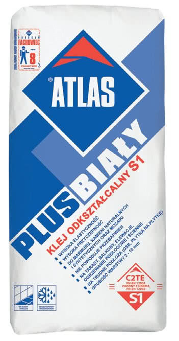 Klej odkształcalny S1 ATLAS PLUS BIAŁY