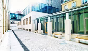 Profile aluminiowe Reynaers w nowym budynku Instytutu Historii Uniwersytetu Warszawskiego