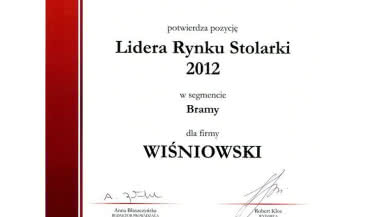 Dwie nagrody dla firmy Wiśniowski