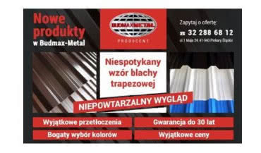 Nowe produkty w Budmax-Metal
