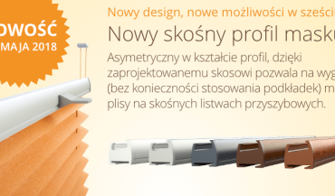 Nowy skośny profil maskujący w ofercie Fart Produkt