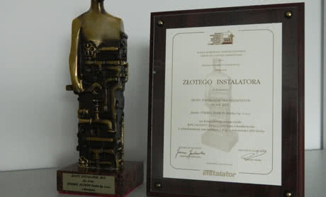 Złoty Instalator 2013 zdobyty! Stiebel Eltron w gronie Najlepszych