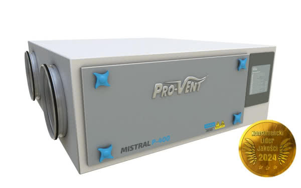 Rekuperator MISTRAL P 400 EC