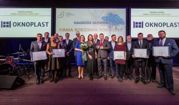 OKNOPLAST zwycięzcą konkursu Firma Rodzinna Roku 2017